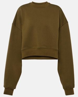 Wardrobe NYC X Hailey Bieber Cotton Jersey Top - Green