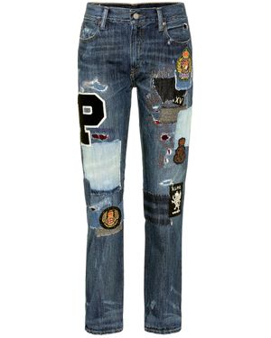 Polo Ralph Lauren Patchwork Jeans - Blue