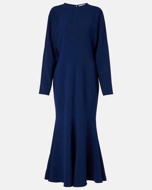 Costarellos Crepe Maxi Dress - Blue