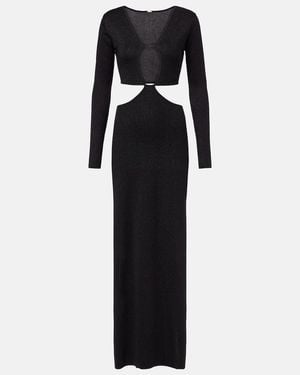 SAME Cutout Maxi Dress - Black