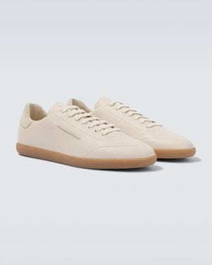 ZEGNA Leather Trainers - White