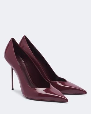 Paris Texas Lidia Patent Leather Pumps - Purple