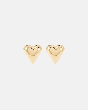 Alaïa Ohrringe Heart - Mettallic