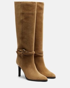 Isabel Marant Ieva 90 Suede Knee-High Boots - Brown