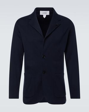 Lardini Blazer Aus Baumwolle - Blau