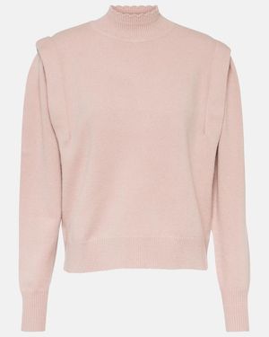 Isabel Marant Pullover Lucile Aus Einem Wollgemisch - Pink