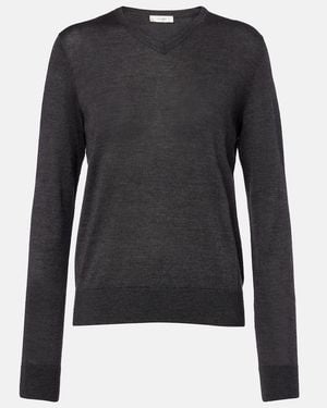 The Row Pullover Ondre Aus Kaschmir Und Seide - Blau