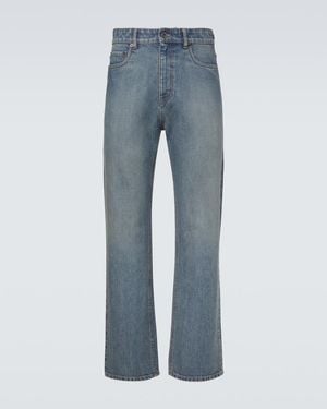 Miu Miu Straight Jeans - Blue