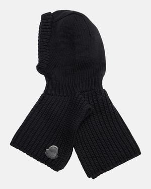 Moncler Genius X Ee72 By Edward Enninful Virgin Wool Ski Mask - Blue