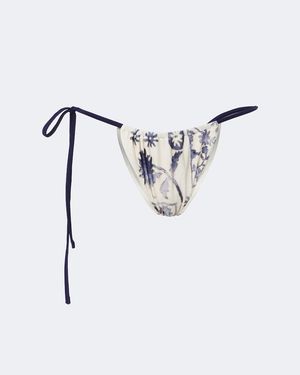 SIR. Phillipa Floral Bikini Bottoms - Blue