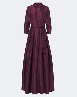 Jonathan Simkhai Robe Julisse Aus Taft - Lila