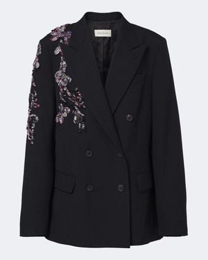 Dries Van Noten Blazer Doppiopetto - Nero