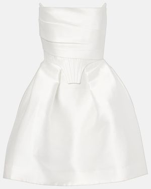 Alex Perry Bridal Kennedy Off-Shoulder Gown - White