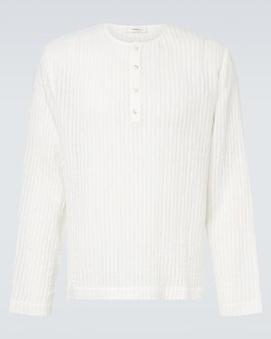 Commas Striped T-Shirt - White