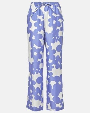 Marni Wide Trousers - Blue