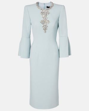 Jenny Packham Margot Crystal-Embellished Gown - Blue