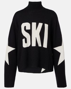 Goldbergh Rollkragenpullover Aus Einem Wollgemisch - Schwarz