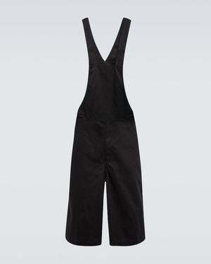 Comme des Garçons Cotton Twill Overalls - Black