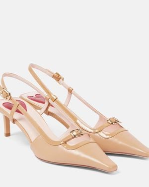 Roger Vivier Viv' Canard 55 Slingback Pumps - Pink