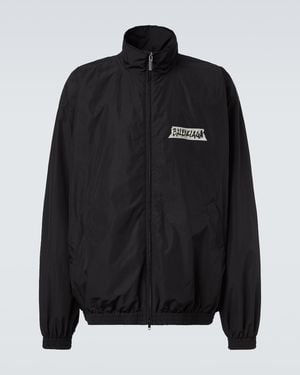 Balenciaga Masking Tape Tracksuit Jacket - Black