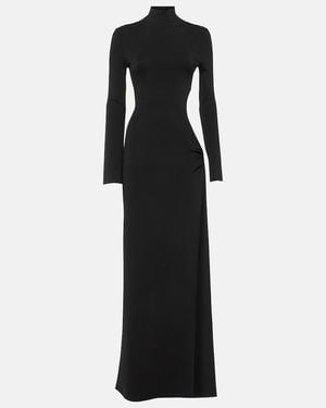 Galvan London Twisted Cindy Cutout Gown - Black