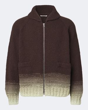 AURALEE Cardigan - Marrone