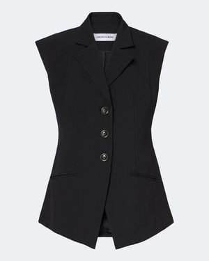 Veronica Beard Sorenne Vest - Black