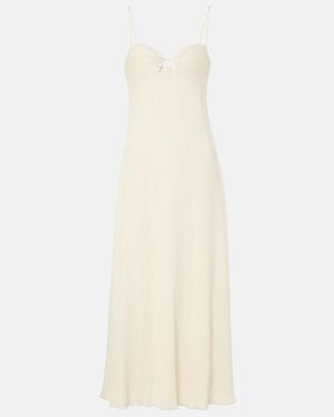 Johanna Ortiz Cutout Maxi Dress - White
