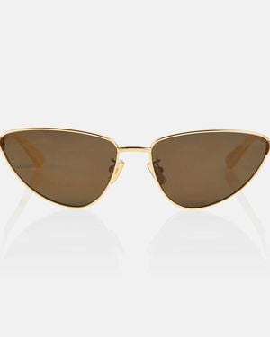 Bottega Veneta Turn Cat-eye Sunglasses - Brown