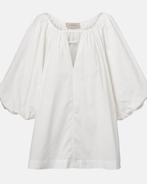 Adriana Degreas Cotton Minidress - White