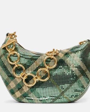 Burberry Eve Check Shoulder Bag - Green