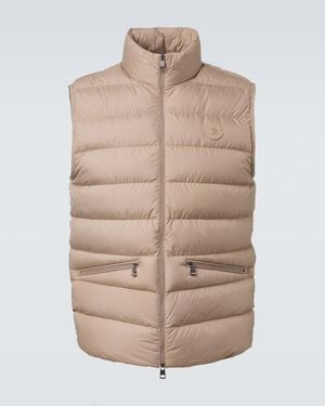 Moncler Chaleco De Plumas Treompan - Neutro