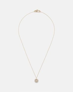 Sophie Bille Brahe Reve Simple 18Kt Necklace With Diamonds - White