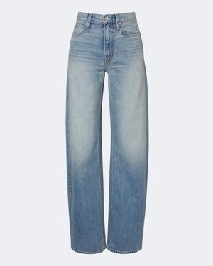 SLVRLAKE Denim Cassie Wide-Leg Jeans - Blue