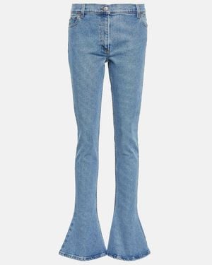 Magda Butrym Slim-Fit Flared Jeans - Blue