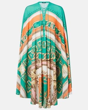 Balmain Printed Kaftan - Blue