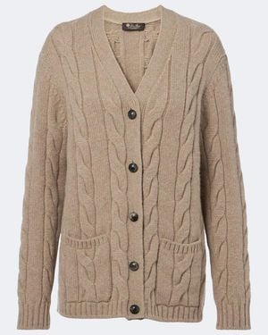 Loro Piana Cardigan Napier Aus Kaschmir - Braun