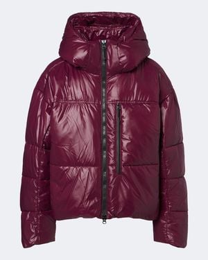 adidas By Stella McCartney Hooded Puffer Jacket - Purple