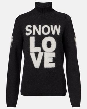 Toni Sailer Pullover Vanessa Aus Wolle - Schwarz