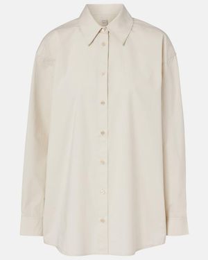 TOTEME Cotton Shirt - White