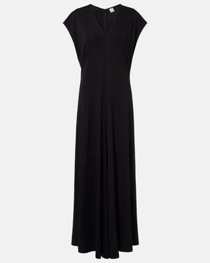 TOTEME Jersey Maxi Dress - Black