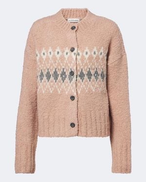 Altuzarra Cardigan Haven Fair Isle De Lana - Neutro