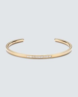SHAY Pulsera De Oro De 18 Ct Con Diamantes - Metálico