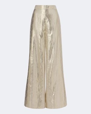 JOSEPH Weite Hose Selene Aus Lame - Natur