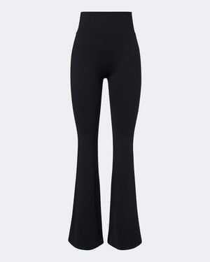Norba High-Rise Flared Leggings - Blue
