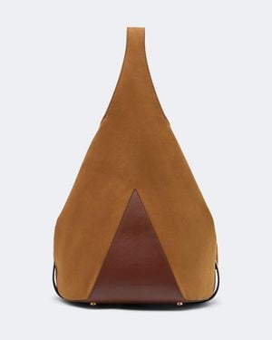 Stella McCartney Borsa A Secchiello Appaloosa Medium - Marrone