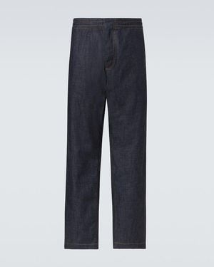 Bottega Veneta Mid-Rise Straight Jeans - Blue