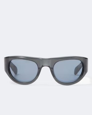 Jacques Marie Mage Clyde Aviator Sunglasses - Grey