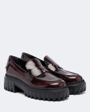 Hogan Loafers H700 Aus Leder - Schwarz