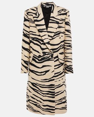 Stella McCartney Bedruckter Mantel - Mehrfarbig